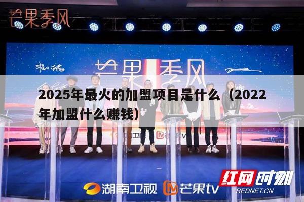 2025年最火的加盟项目是什么（2022年加盟什么赚钱）
