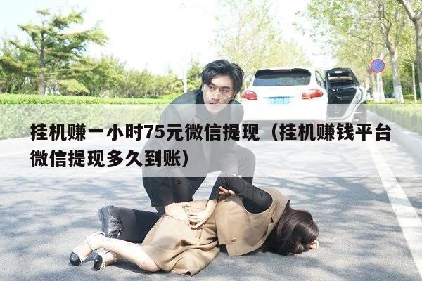 挂机赚一小时75元微信提现（挂机赚钱平台微信提现多久到账）