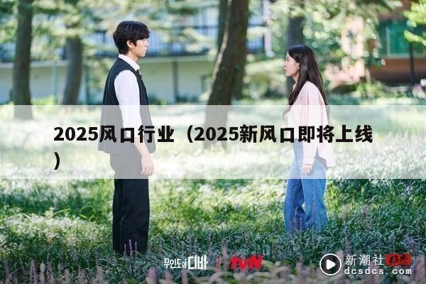 2025风口行业（2025新风口即将上线）