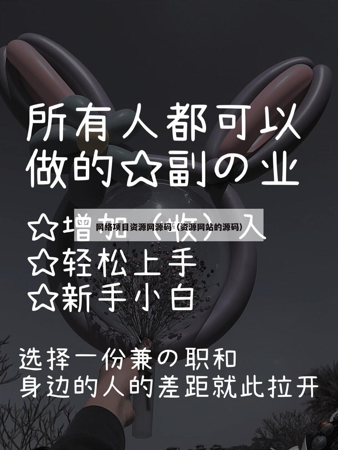 网络项目资源网源码（资源网站的源码）