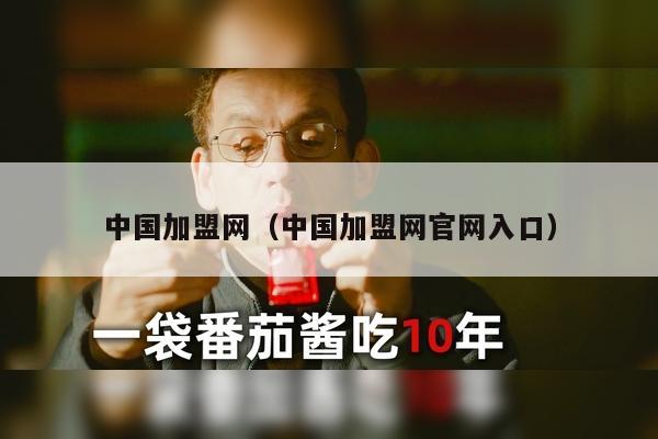 中国加盟网（中国加盟网官网入口）
