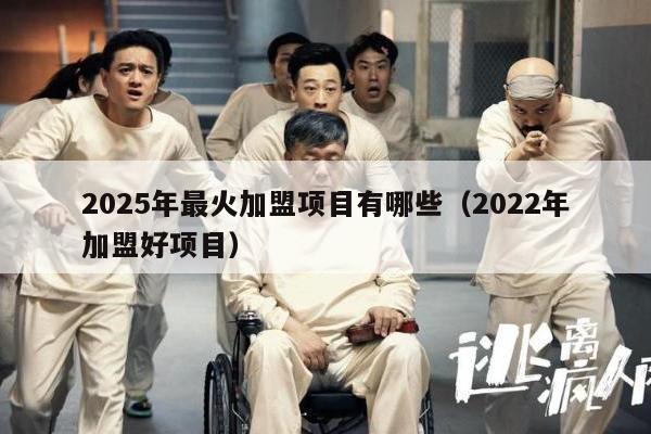 2025年最火加盟项目有哪些（2022年加盟好项目）