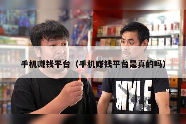 手机赚钱平台（手机赚钱平台是真的吗）