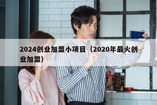 2024创业加盟小项目（2020年最火创业加盟）