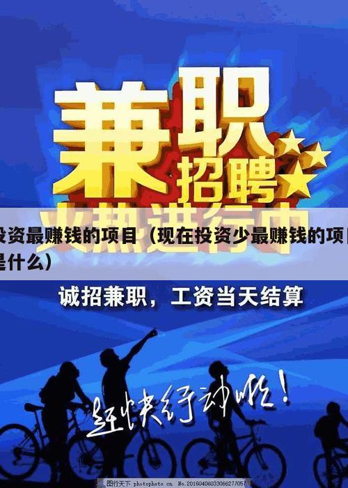 投资最赚钱的项目（现在投资少最赚钱的项目是什么）