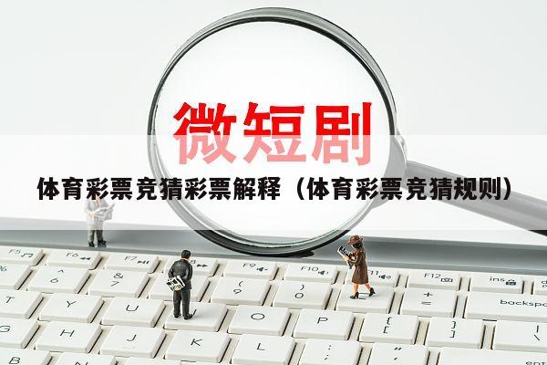 体育彩票竞猜彩票解释（体育彩票竞猜规则）