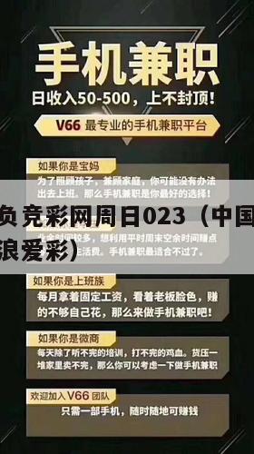 中国胜平负竞彩网周日023（中国竞彩足球胜平负新浪爱彩）