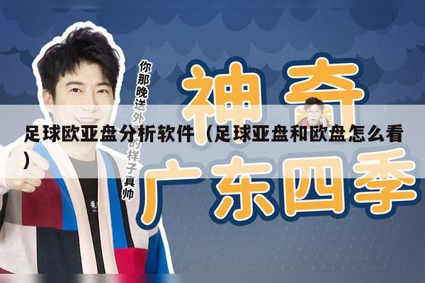 足球欧亚盘分析软件（足球亚盘和欧盘怎么看）