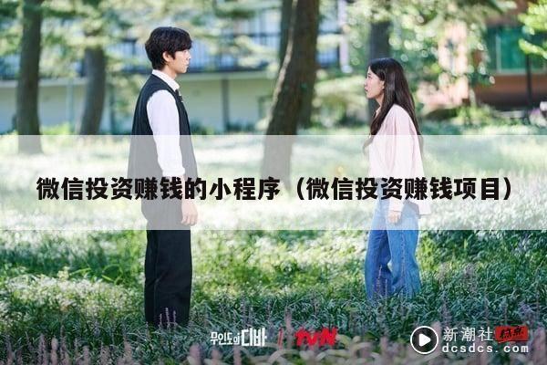 微信投资赚钱的小程序（微信投资赚钱项目）