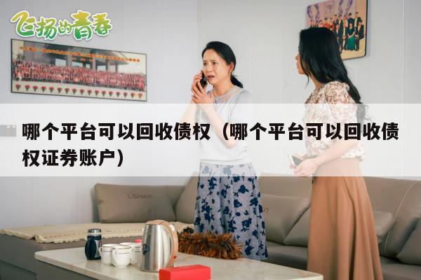 哪个平台可以回收债权（哪个平台可以回收债权证券账户）