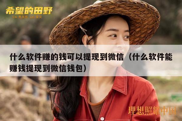 什么软件赚的钱可以提现到微信（什么软件能赚钱提现到微信钱包）
