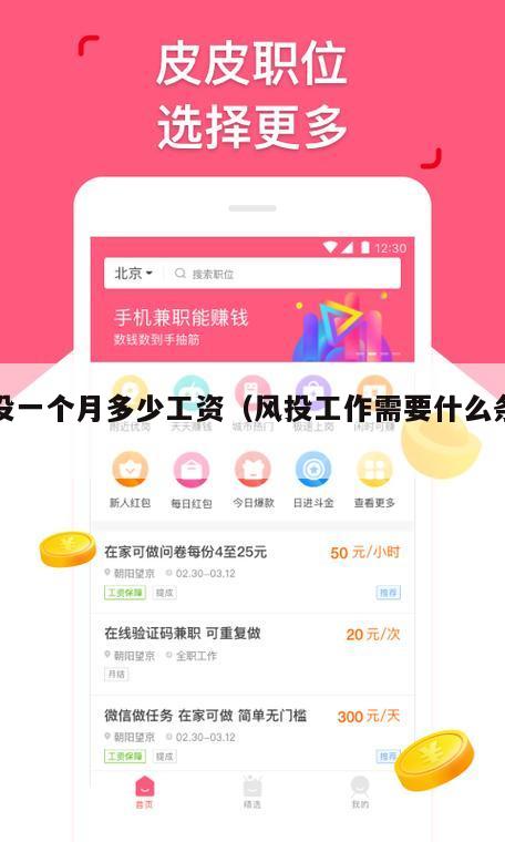 风投一个月多少工资（风投工作需要什么条件）
