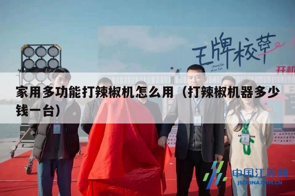 家用多功能打辣椒机怎么用（打辣椒机器多少钱一台）