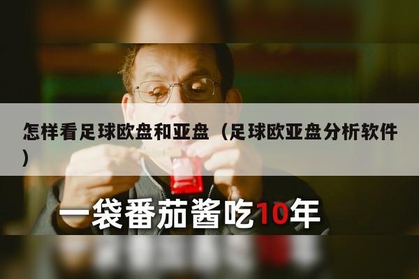怎样看足球欧盘和亚盘（足球欧亚盘分析软件）